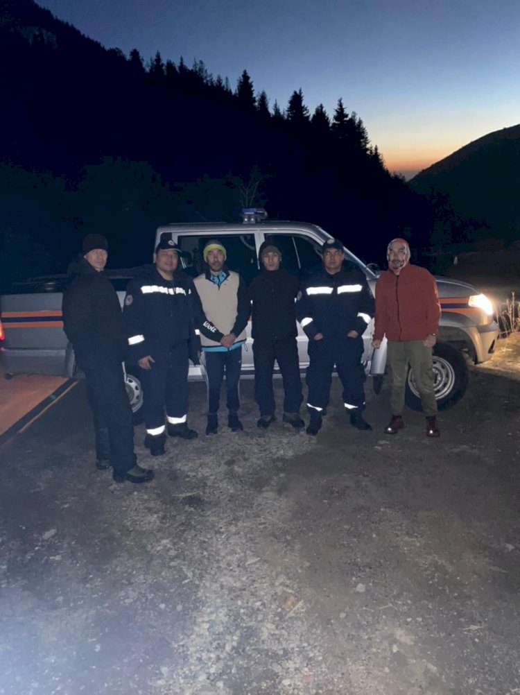 Алматыда тауда қалып қойған туристер құтқарылды