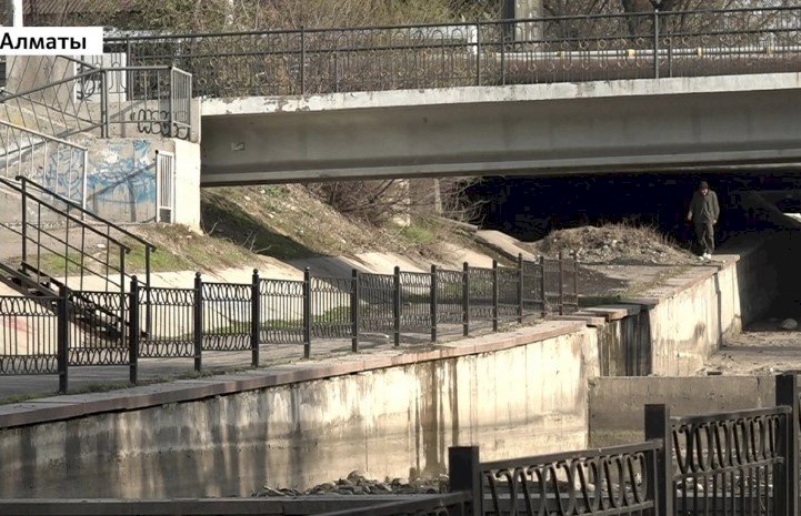 Үлкен Алматы өзенінің арнасы тазартылмақ