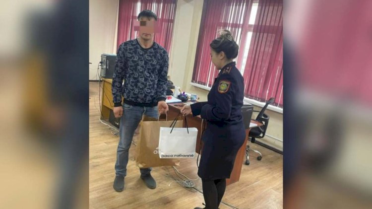 Алматыда пробация қызметкерлері көп балалы сотталғанға қайырымдылық жасады