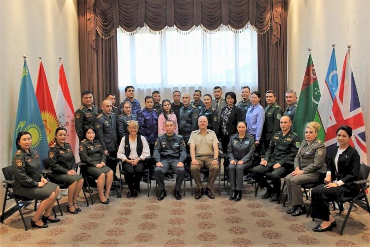 Қазақстандық әскерилер бейбітшілік пен қауіпсіздік курсынан өтті