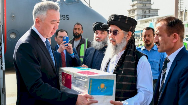 Ауғанстанға Қазақстаннан гуманитарлық көмек жеткізілді