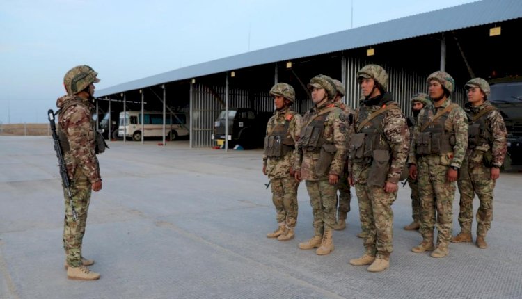 Қарулы Күштерде әскерлердің бақылау тексерісі өтуде