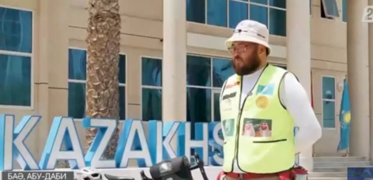 Отандасымыз 2 айда велосипедпен 4 мемлекетті артқа тастады