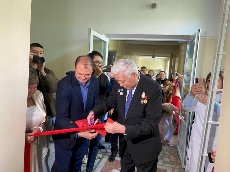 Алматы ҰОС емханасында күндізгі стационардың жаңартылған корпусының салтанатты ашылуы өтті