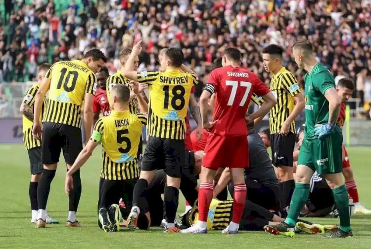 Кеше өткен матчта ауыр жарақат алған «Қайрат» ойыншысы реанимацияда жатыр