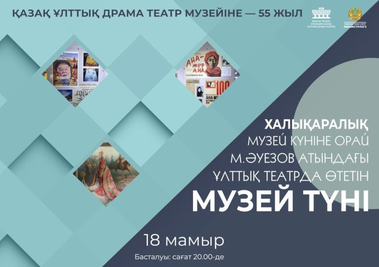 Әкемтеатрда – МУЗЕЙ ТҮНІ