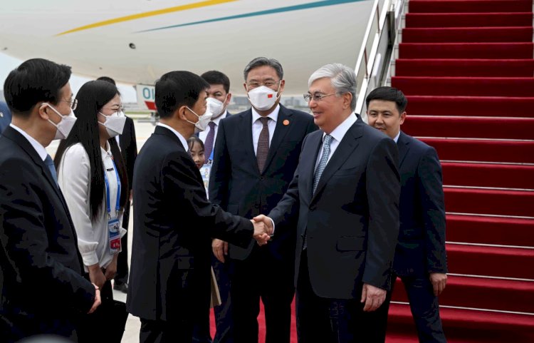 Президент Қытайға мемлекеттік сапармен барды