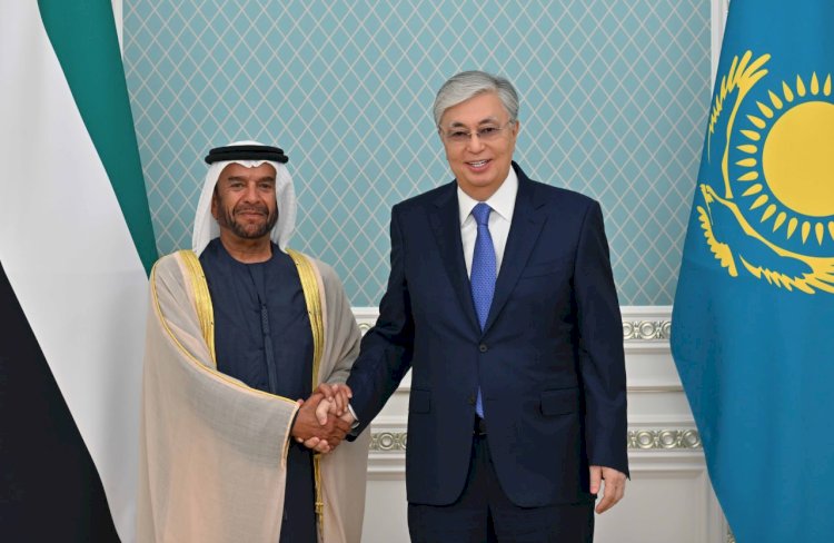 Президент шейх Сурур бен Мұхаммед Әл Нахаянмен кездесті