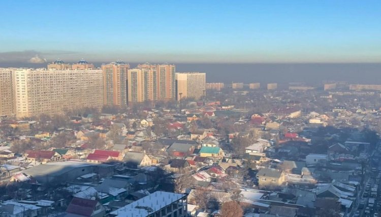 Алматыда ауа сапасы нашарлайды