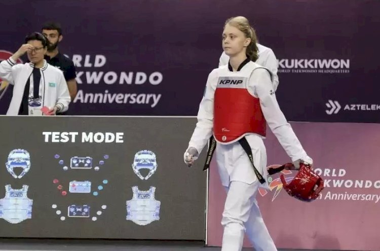 Таеквондодан ӘЧ: Эльдар Бірімбай мен Мария Севостьянова жарыс жолынан шығып қалды