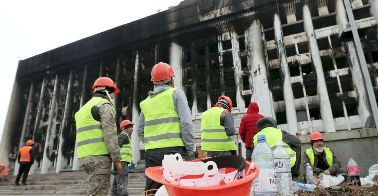 Алматы әкімдігі ғимаратының жөндеуі қазан айында аяқталады