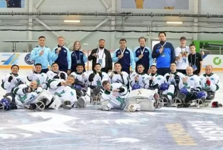 Еліміздің парахоккей құрамасы құрлықтық кубокта қола жүлдеге ие болды