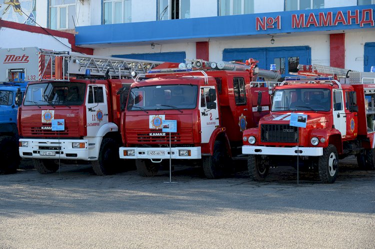 Қазақстанда өрттен қорғайтын 426 өрт сөндіру бөлімі бар