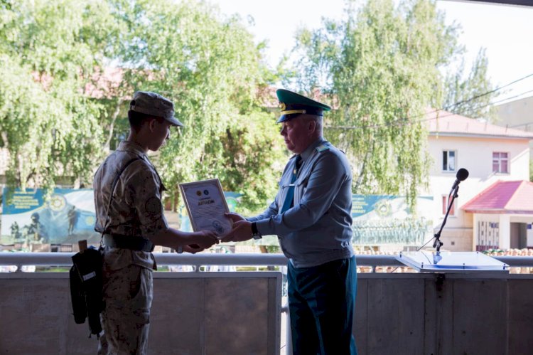 Шекарашы курсант – үздік студент атанды