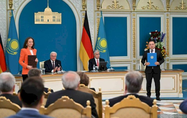 Қазақстан мен Германия 9 келісімге қол қойды