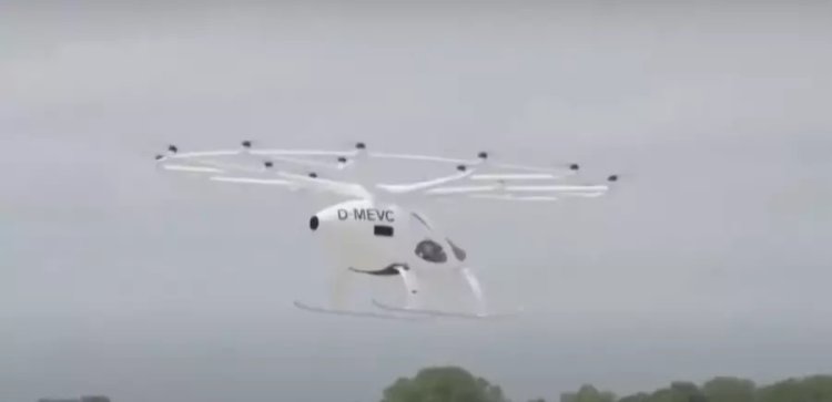 Парижде ұшатын таксидің таныстырылымы өтті