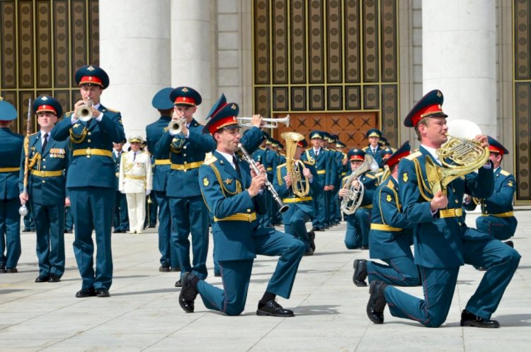 Астанада әлемнің сегіз елінің әскери оркестрлері өнер көрсетеді