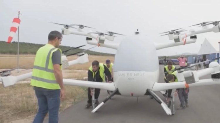 Испанияда ұшатын такси қолданысқа ене бастады