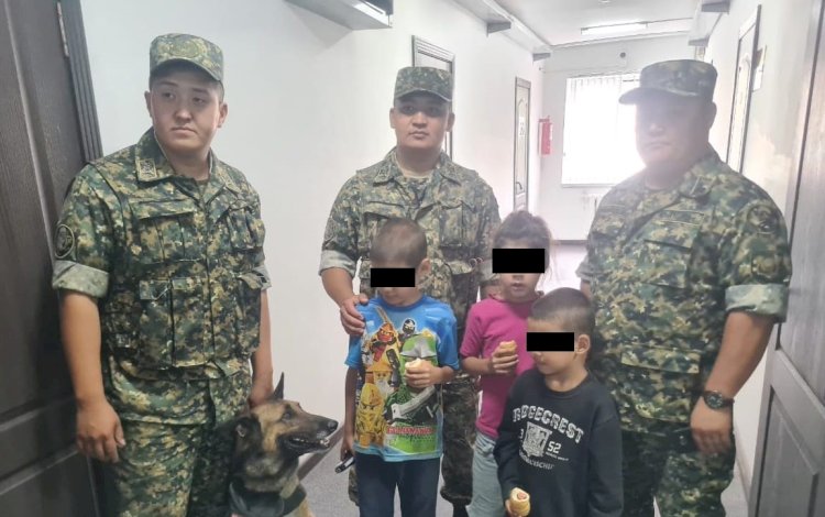 Таразда жоғалған үш бала табылды