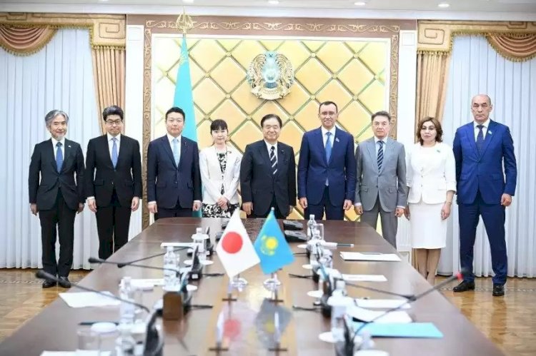 Мәулен Әшімбаев Тошиаки Эндомен кездесті