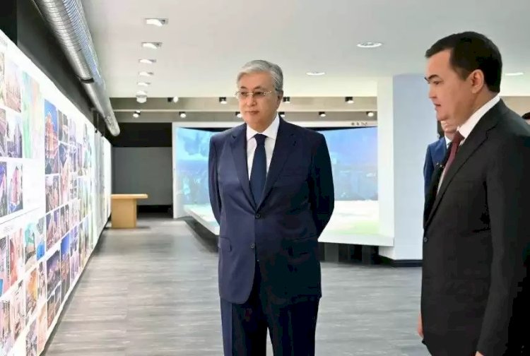 Мемлекет басшысы Елорданың бас жоспарымен танысты