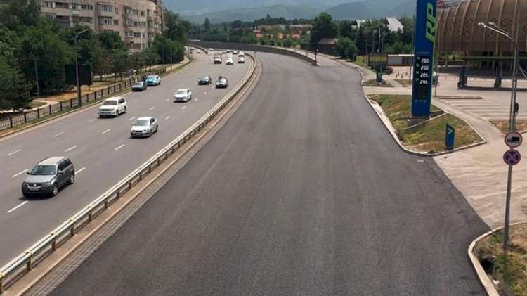 Жөндеу жұмыстарын жүргізу кезінде әл-Фараби даңғылы бойынша жол қозғалысын ұйымдастыру  жөнінде ақпарат