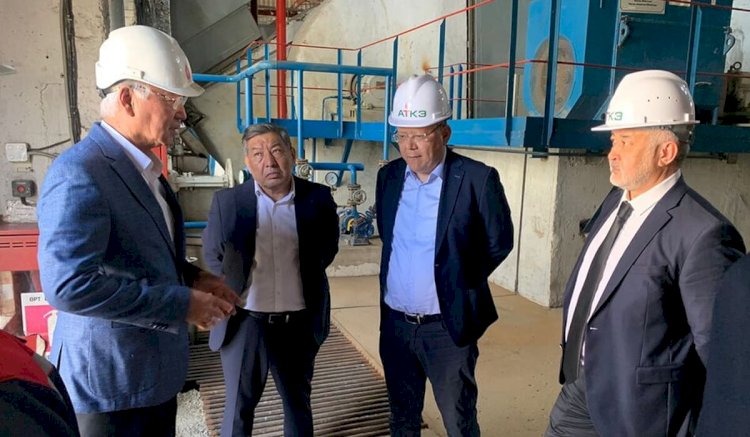 Сенатор Алматы қаласының алдағы жылыту кезеңіне дайындық барысымен танысты