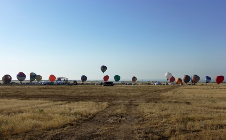 Қонаев қаласы Шар фестивалінің ауқымы мен дайындығы жағынан Каппадокиядан қалыс қалмайды!