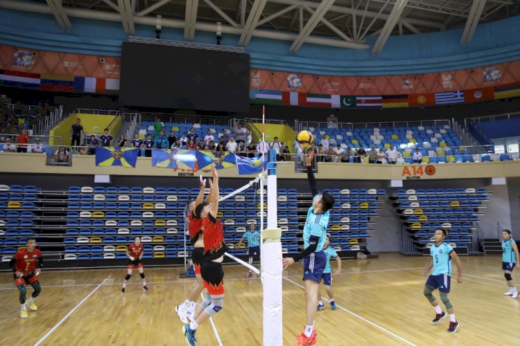 Астанада волейболдан Қарулы күштер чемпионаты аяқталды