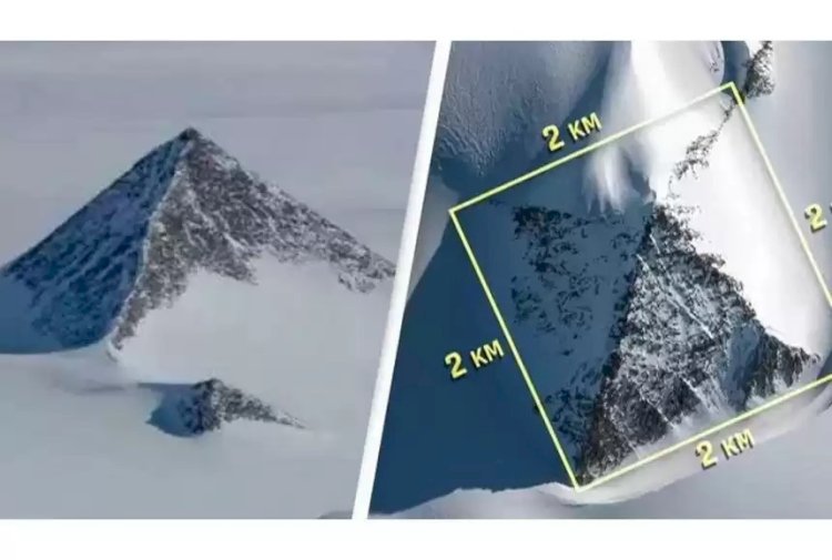 Антарктидадан пирамида пішінді тау табылды