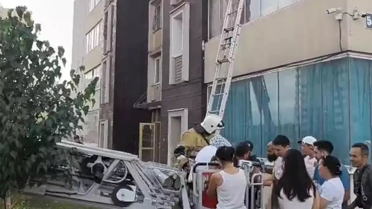 Алатау ауданында өрт туралы Алматы қ. Төтенше жағдайлар департаментінің нақтыланған ақпараты