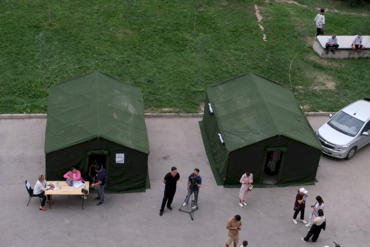 Жедел штаб Ақкентте зардап шеккендерге көмек көрсетуді жалғастыруда