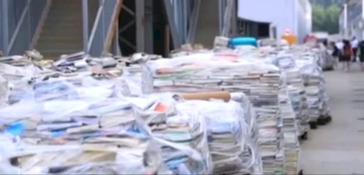 Миллиондаған кітапты су шайып кетті