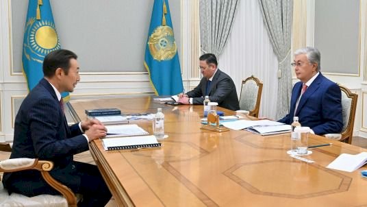 Тоқаев Қайрат Сарыбайды қабылдады