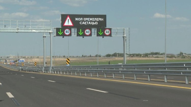 Үлкен жолдардағы жылдамдыққа шектеу енгізілді