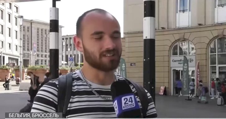 Белгия азаматы интернет арқылы қазақ тілін үйреніп жүр