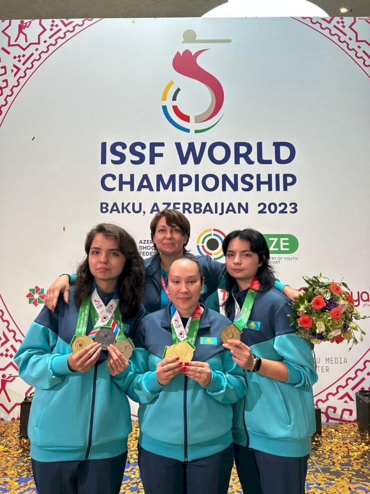 Алматылық спортшы оқ атудан әлем чемпионы атанды