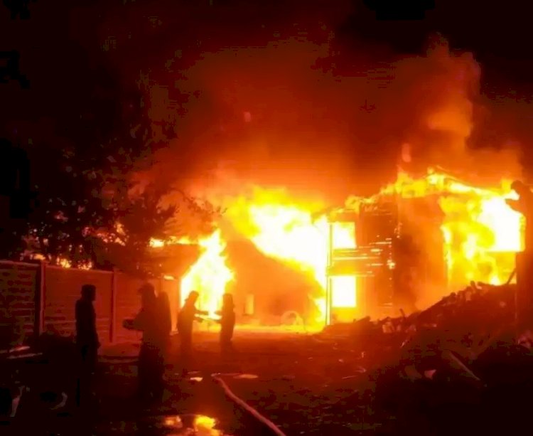 Алматыда үлкен өрт ошағы өшірілді