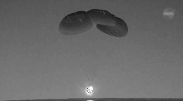 Орбитадағы халықаралық станциядан 4 ғарышкер жерге оралды