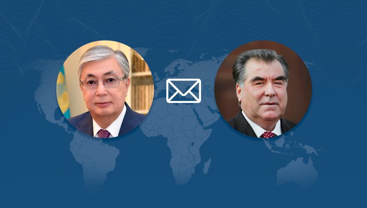 Қасым-Жомарт Тоқаев Тәжікстан Президентіне құттықтау жеделхатын жолдады