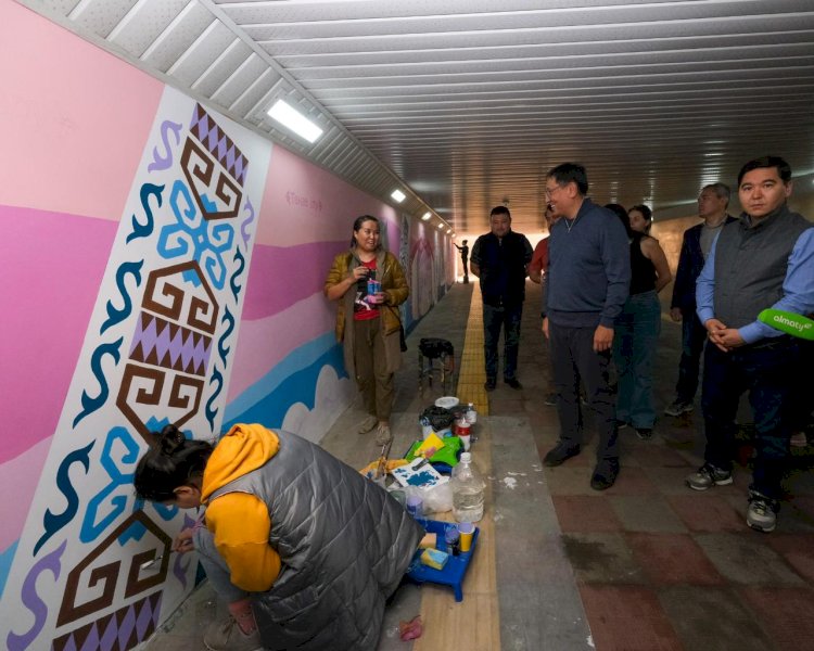 Биыл Сайын көшесіндегі 4 жерасты өткелі жөнделеді