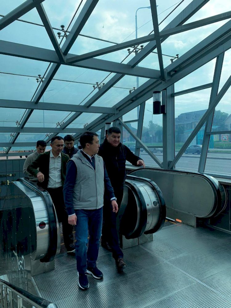 Көлік министрі Алматы  Метрополитеніне барды