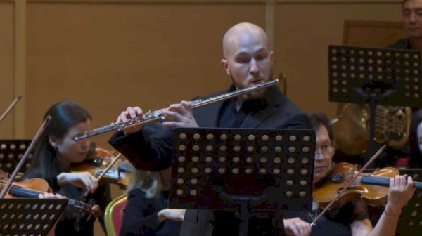 Алматыда үрмелі аспаптар бойынша шеберлік сыныбы өтті