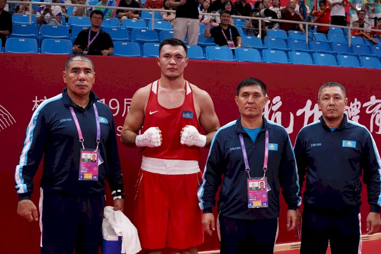 Қамшыбек Қоңқабаев Азия ойындарының күміс жүлдегері атанды