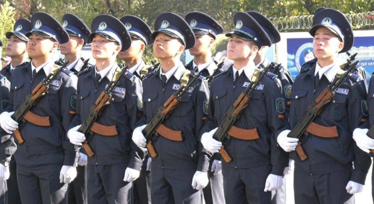 Алматыда ІІМ академиясының 300 курсанты ант қабылдады