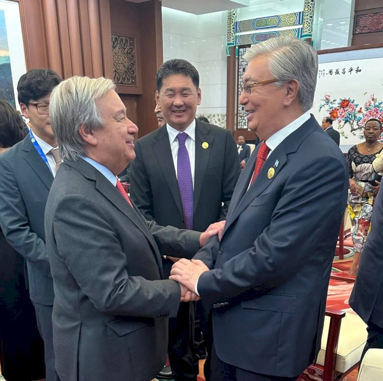 Мемлекет басшысы бірнеше елдің басшыларымен бейресми жүздесті