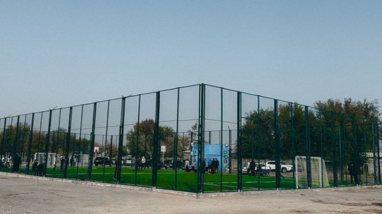 Республика күніне орай 2 спорт нысаны ел игілігіне берілді