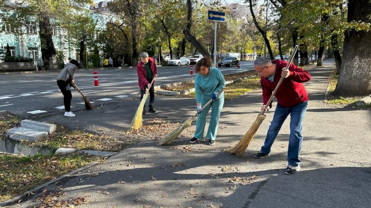 Алматыда жалпықалалық сенбілік өтуде