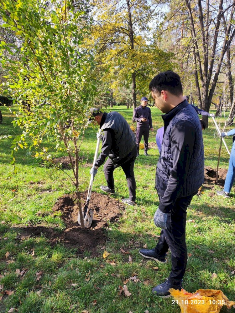 Алматыда жалпықалалық сенбілік өтті