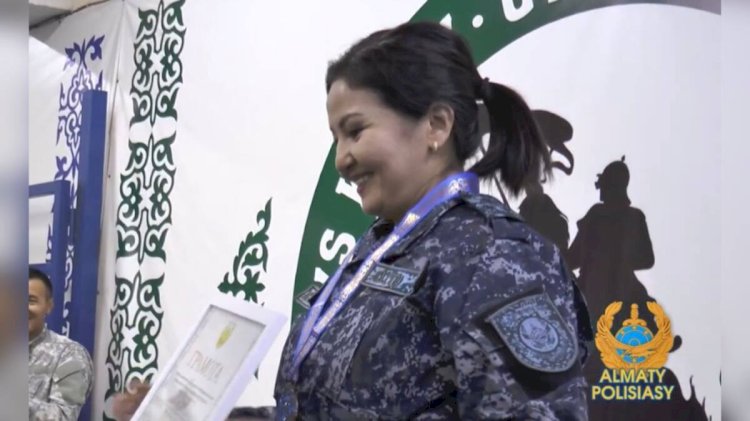 Алматыда Республика күніне орай қызметтік қарудан оқ ату жарысы өтті